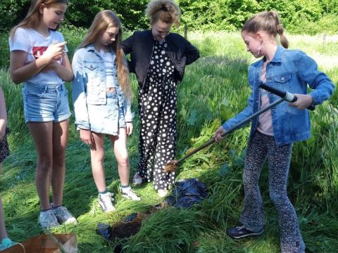 Grondboren met Stadscampus Kien Deventer - Montesori Sterrenschool Vaassen