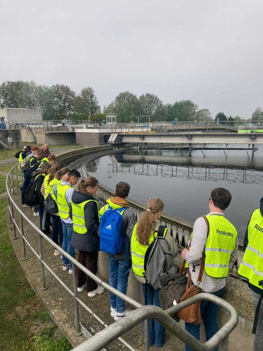 Een kijkje bij de waterzuiveringsinstallatie